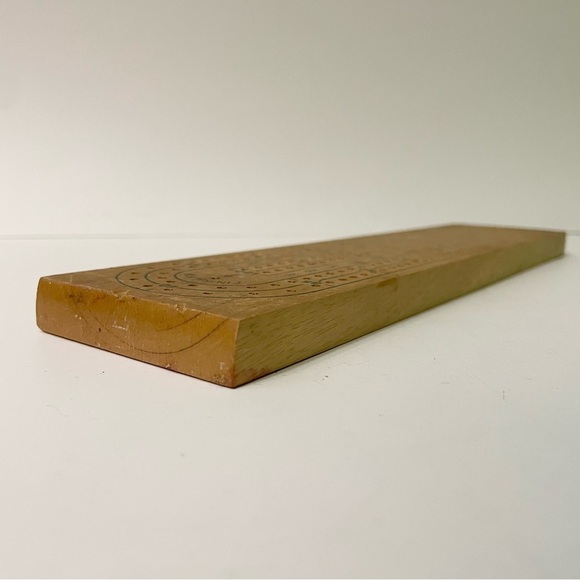 Vintage Wooden Cribbage Board X 308 Taiwan - Picture 9 of 13